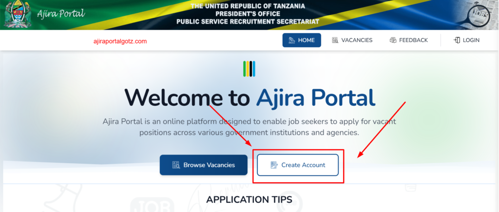 ajira-portal-register-step-1
