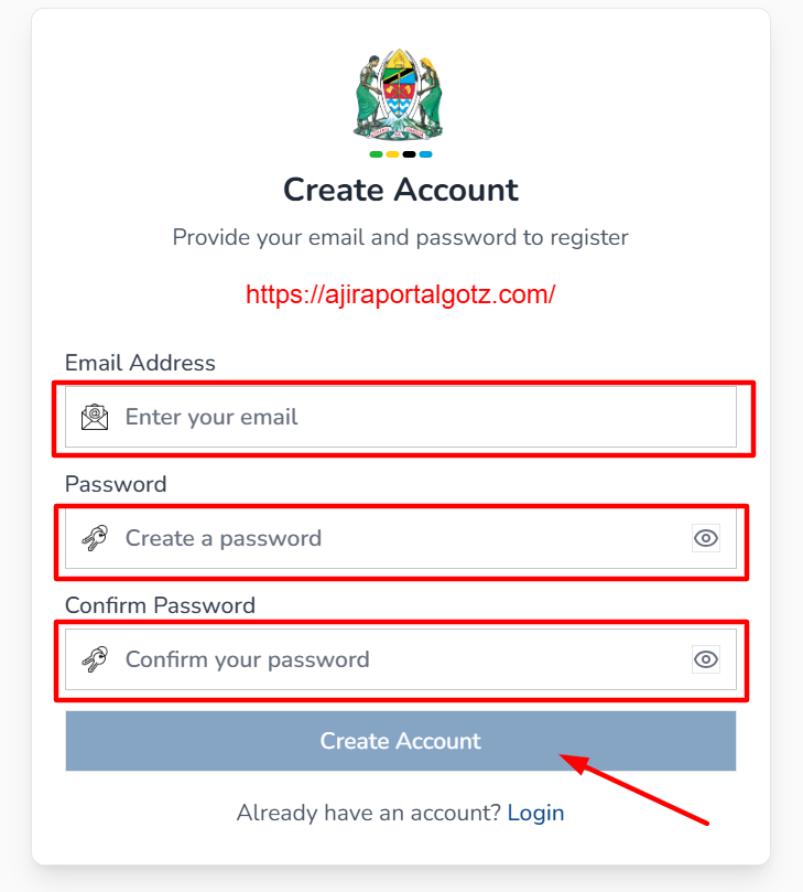 ajira-portal-register-step-2
